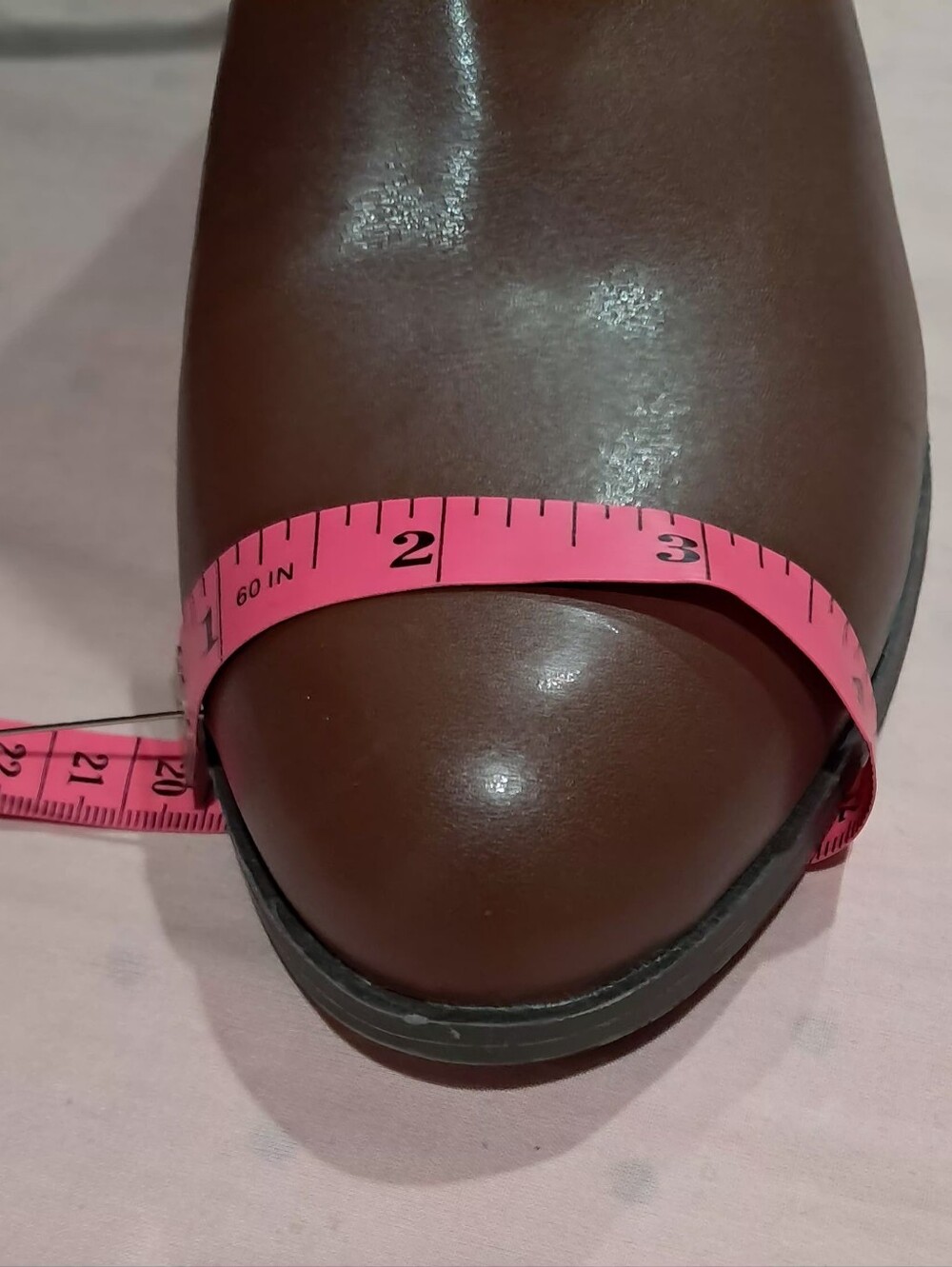 NWOT Anne Klein AKBESSA Brown Over The Knee OTK Riding Boots Size 7.5 iFlex - Picture 5 of 16